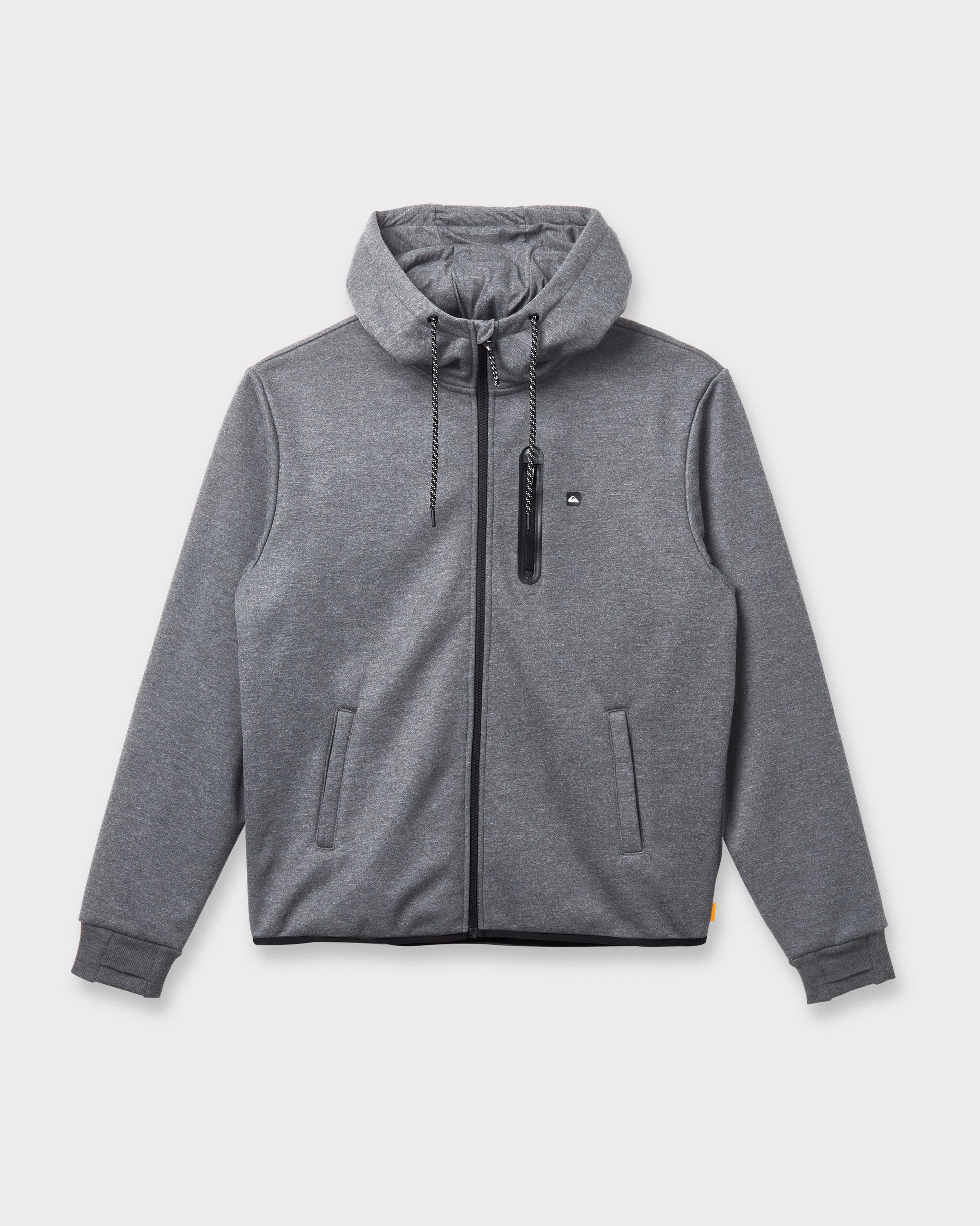 Waterman Departure Zip Sweatshirt - Phantom Heather - Quick Silver