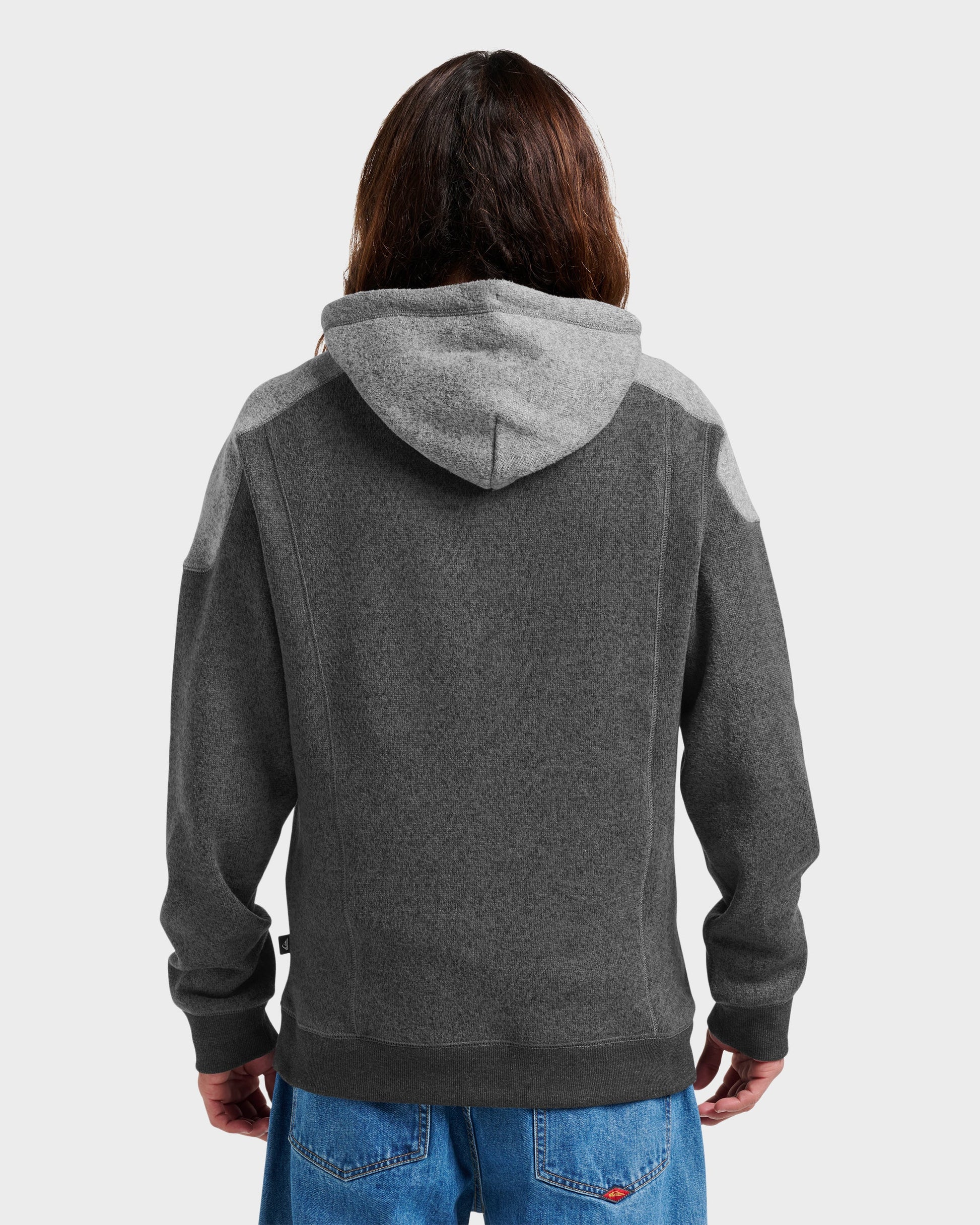 Keller Zip Hoodie - Black Heather - Quick Silver