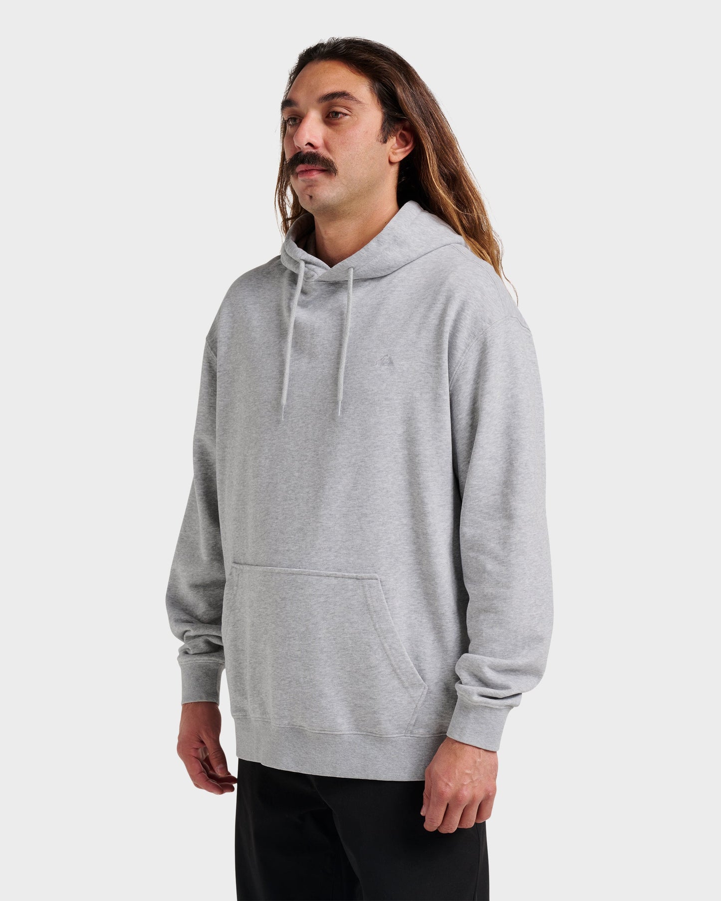 Saltwater Hoodie - White/Heather - Quick Silver