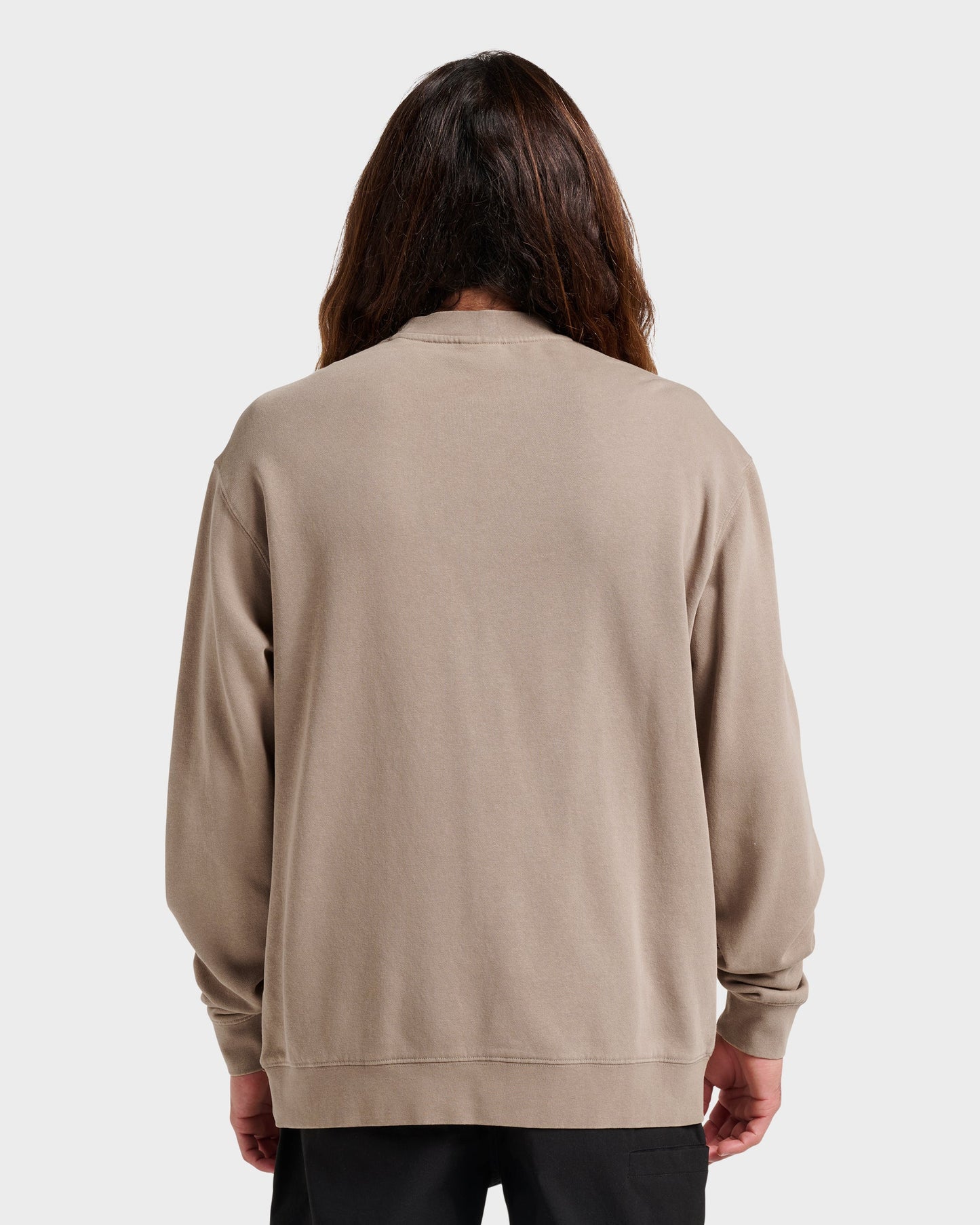 Saltwater Crewneck Sweatshirt - Fallen Rock - Quick Silver