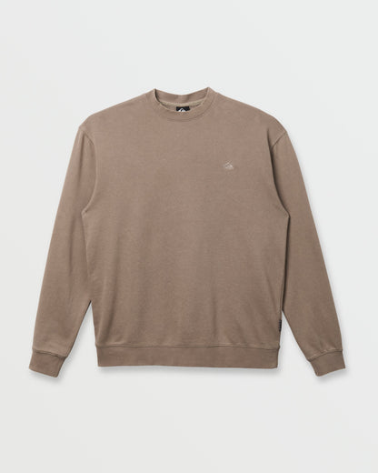 Saltwater Crewneck Sweatshirt - Fallen Rock - Quick Silver