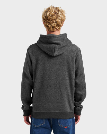 Keller Hoodie - Black Heather - Quick Silver