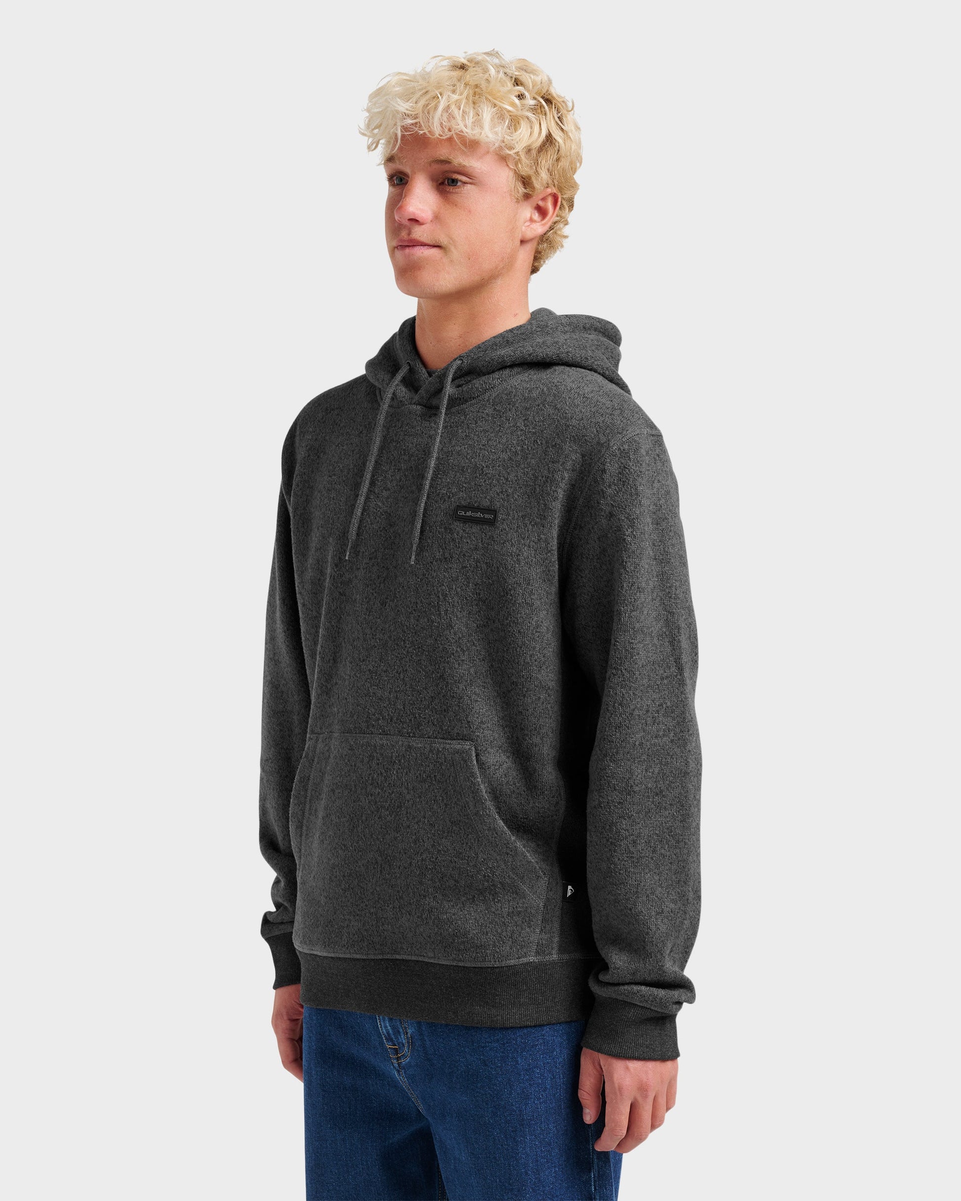 Keller Hoodie - Black Heather - Quick Silver