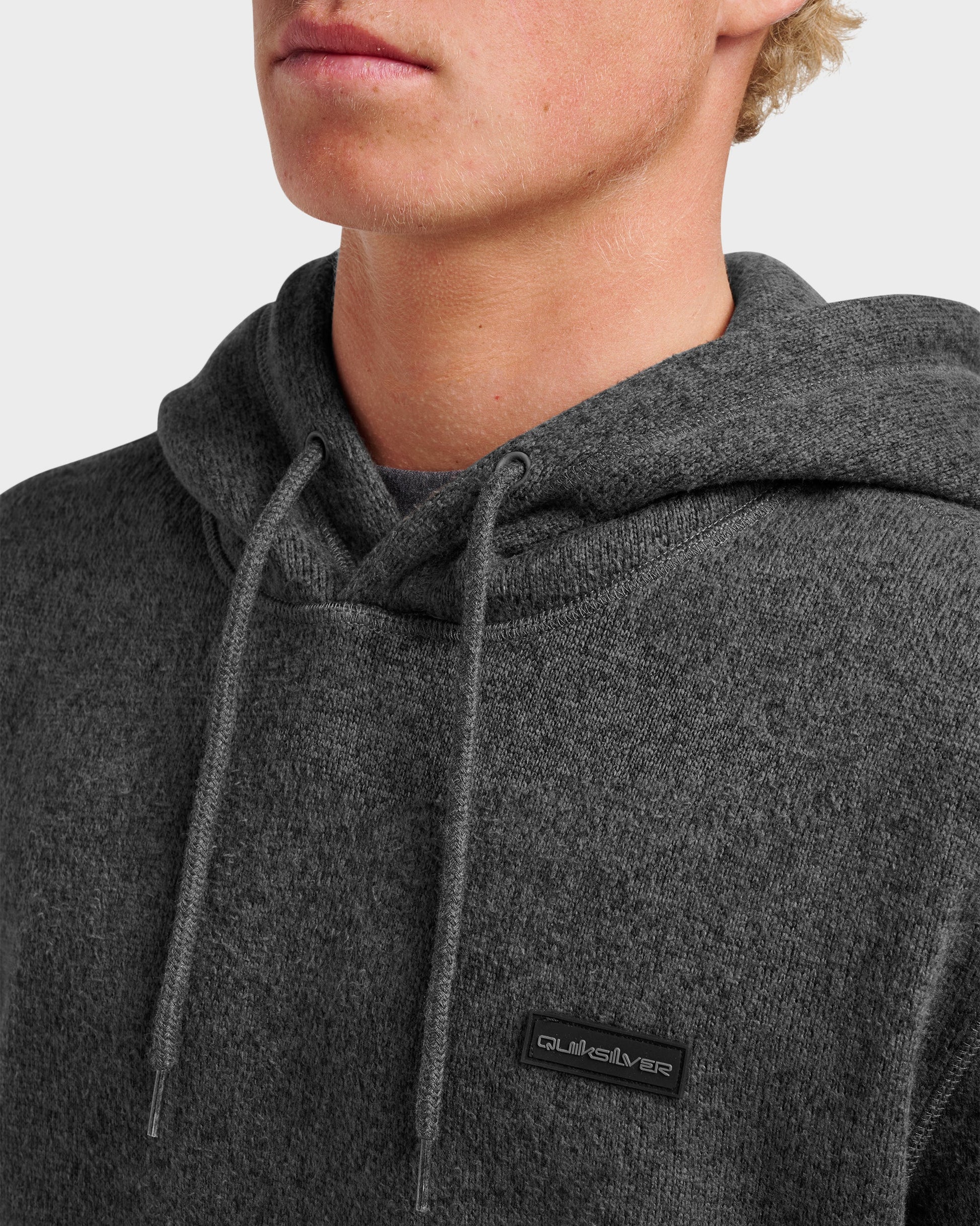 Keller Hoodie - Black Heather - Quick Silver