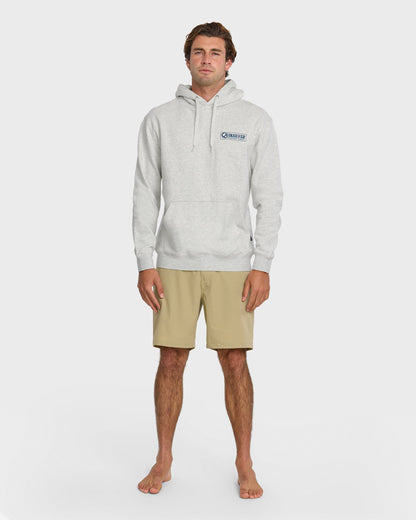 Graphic Hoodie - White/Heather - Quick Silver