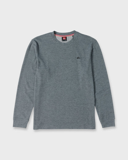 Malvern Long Sleeve Soft Touch Crewneck Sweatshirt - Anthracite - Quick Silver