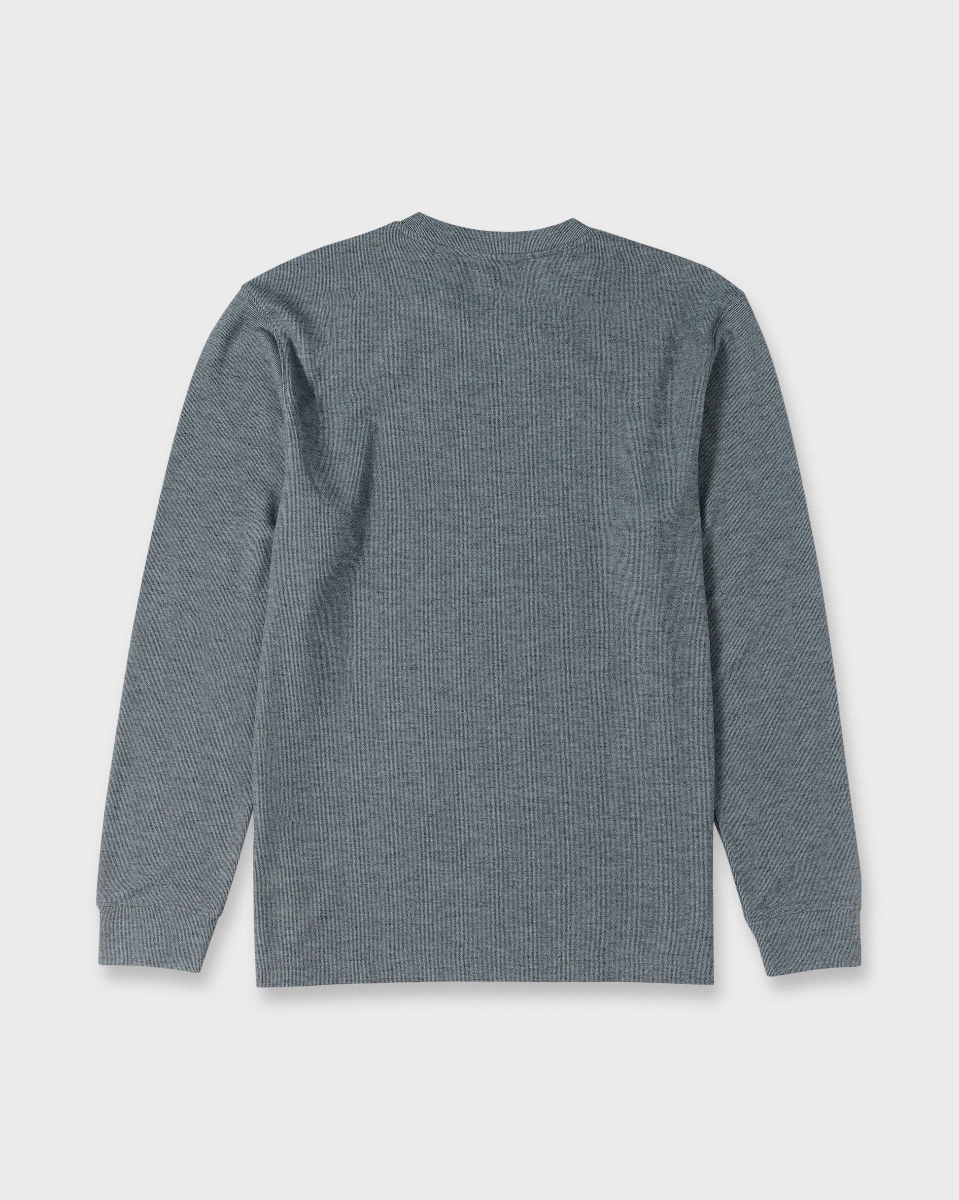 Malvern Long Sleeve Soft Touch Crewneck Sweatshirt - Anthracite - Quick Silver