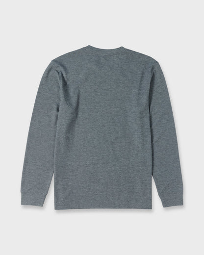 Malvern Long Sleeve Soft Touch Crewneck Sweatshirt - Anthracite - Quick Silver