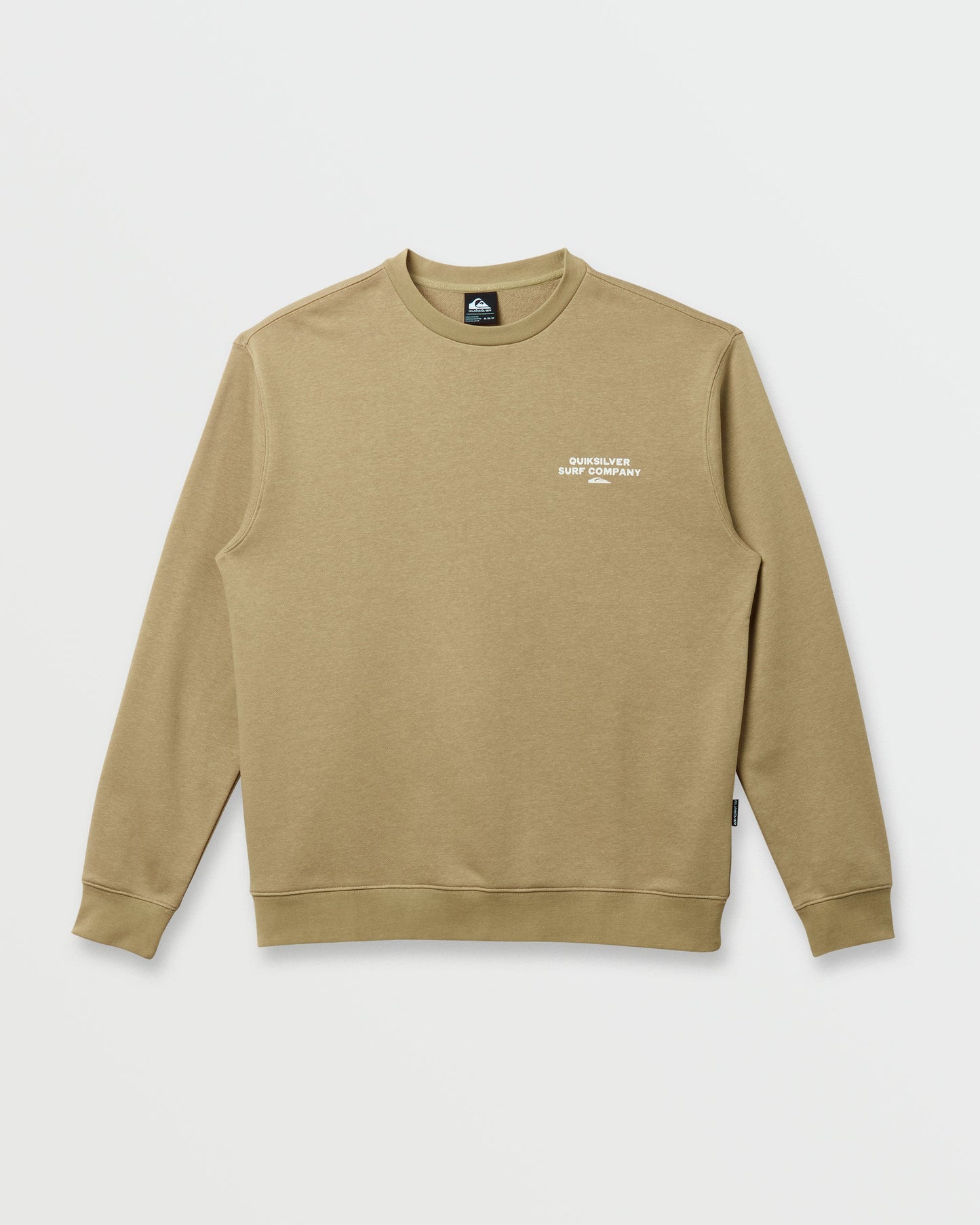 Graphic Crewneck Sweatshirt - Twill - Quick Silver