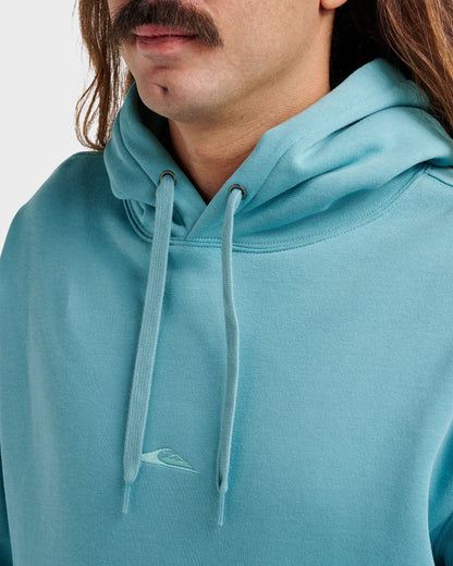 Passage Logo Hoodie - Dusty Turquoise - Quick Silver