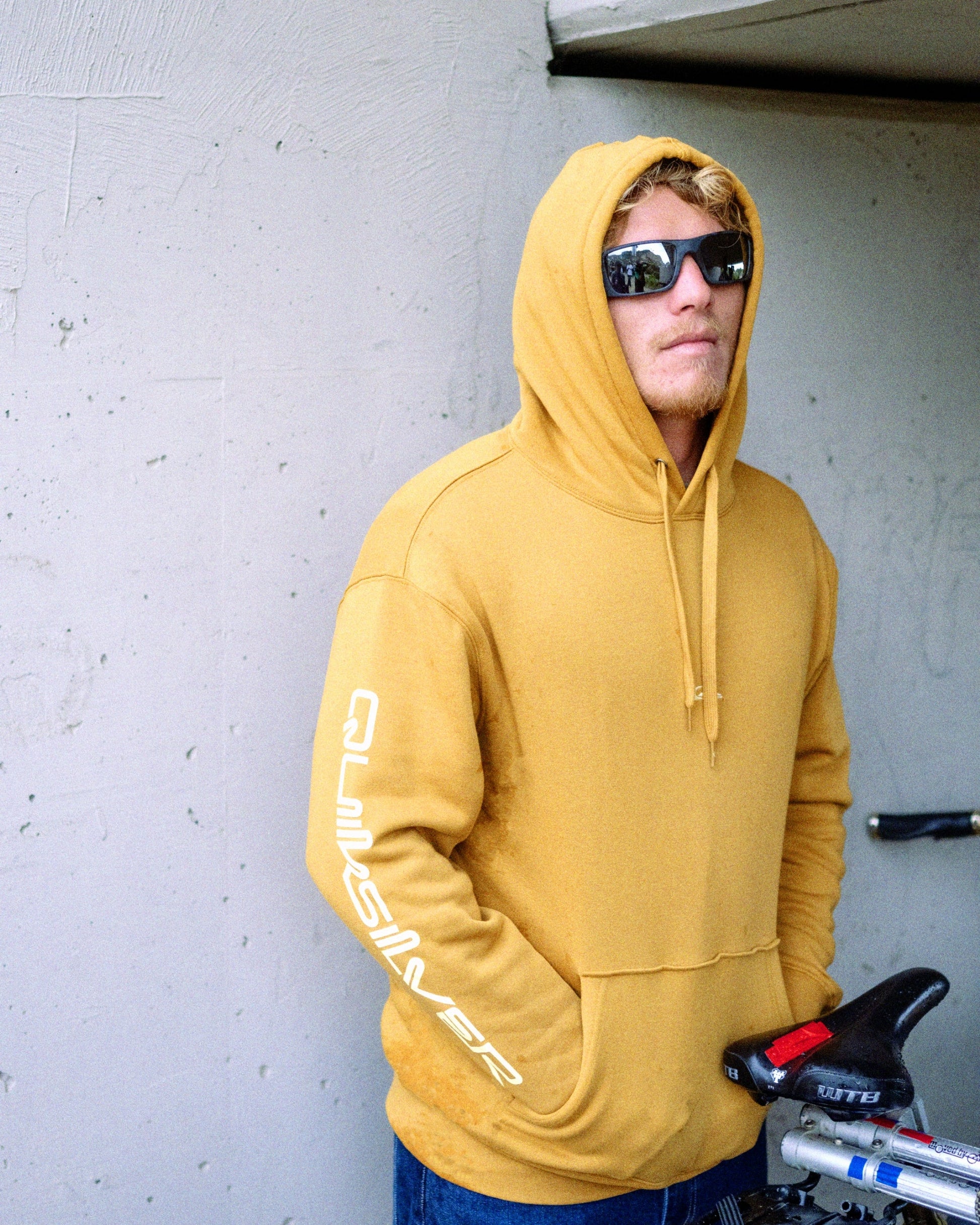 Passage Logo Hoodie - Wood Thrush - Quick Silver