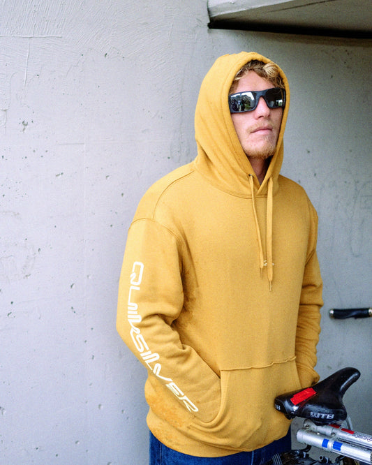 Passage Logo Hoodie - Wood Thrush - Quick Silver