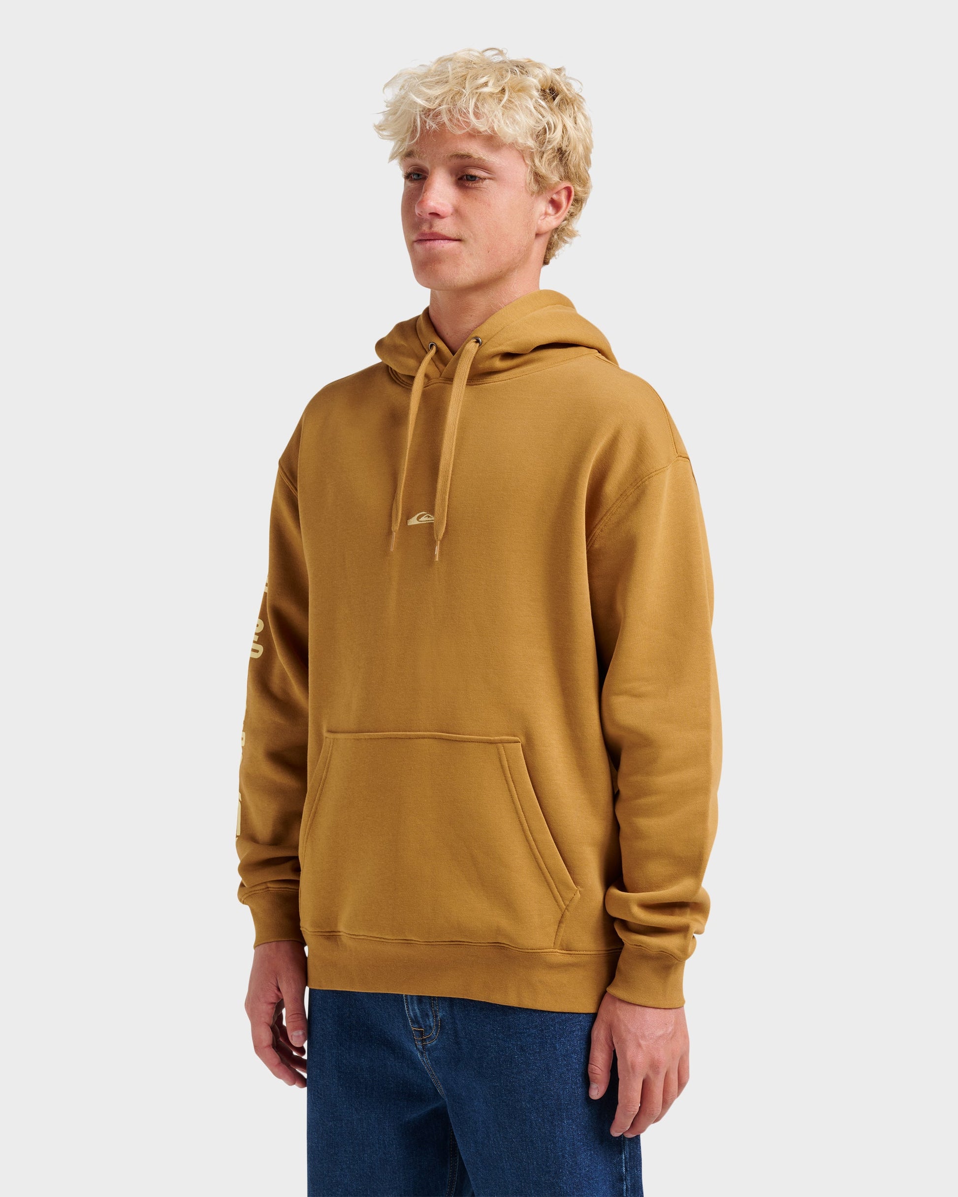 Passage Logo Hoodie - Wood Thrush - Quick Silver