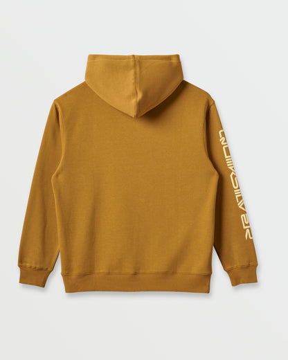 Passage Logo Hoodie - Wood Thrush - Quick Silver