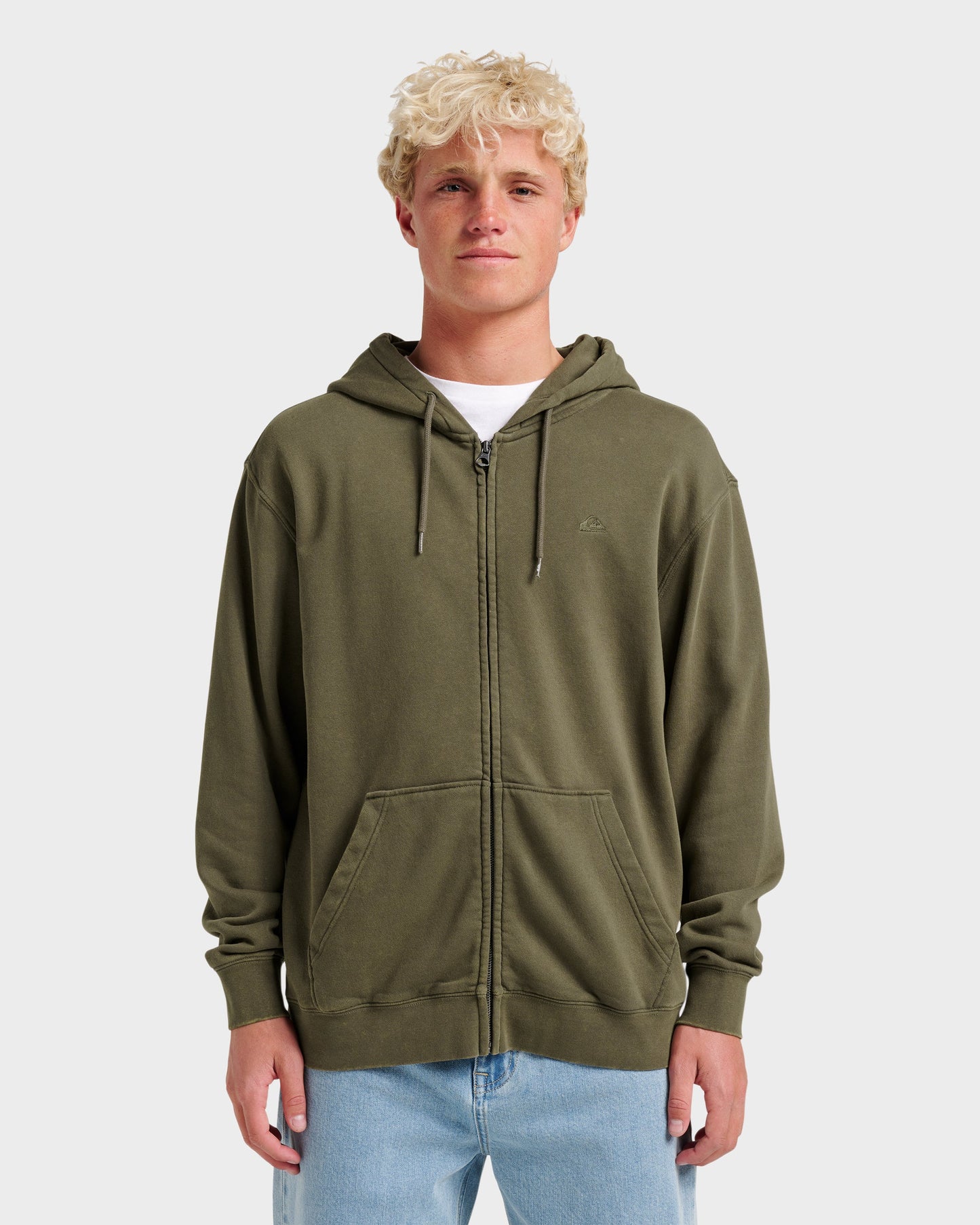Saltwater Full Zip Hoodie - Grape Leaf - Quick Silver