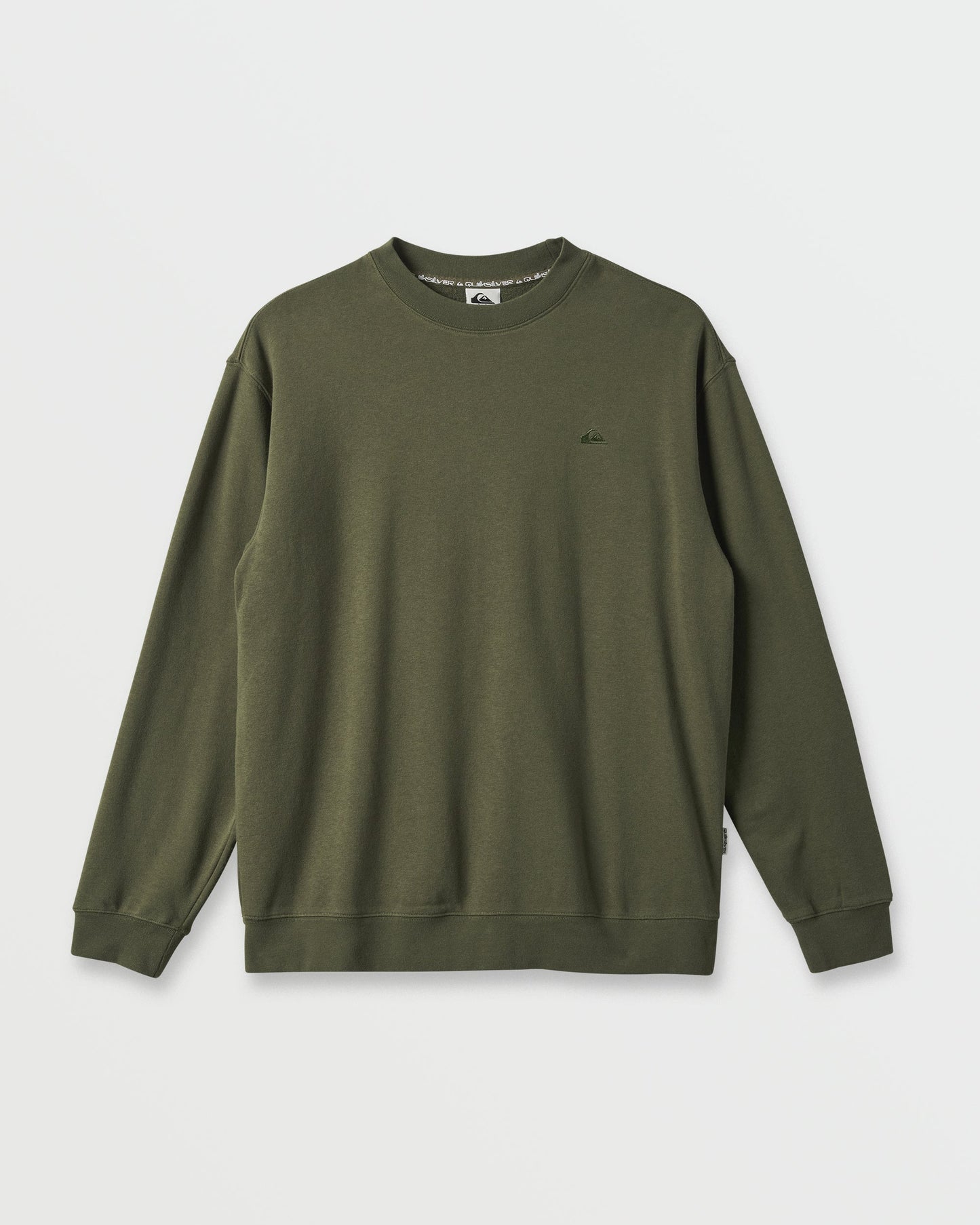 Saltwater Crewneck Sweatshirt - Army - Quick Silver