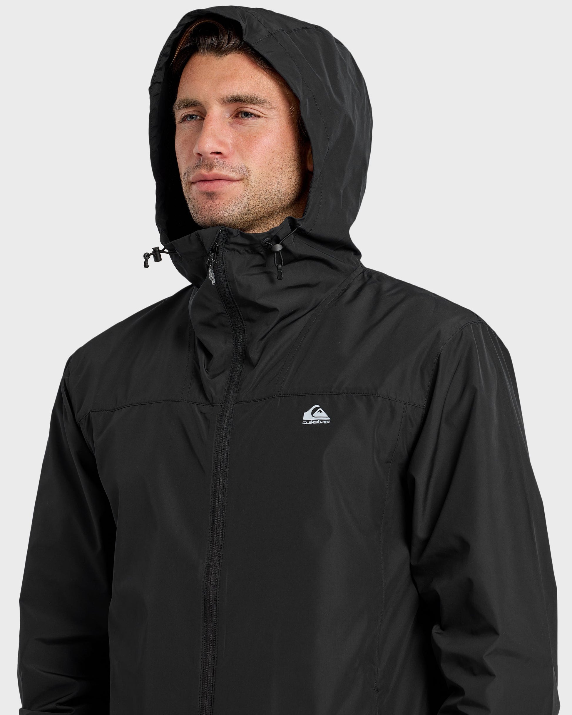 Overcast Windbreaker - Black - Quick Silver