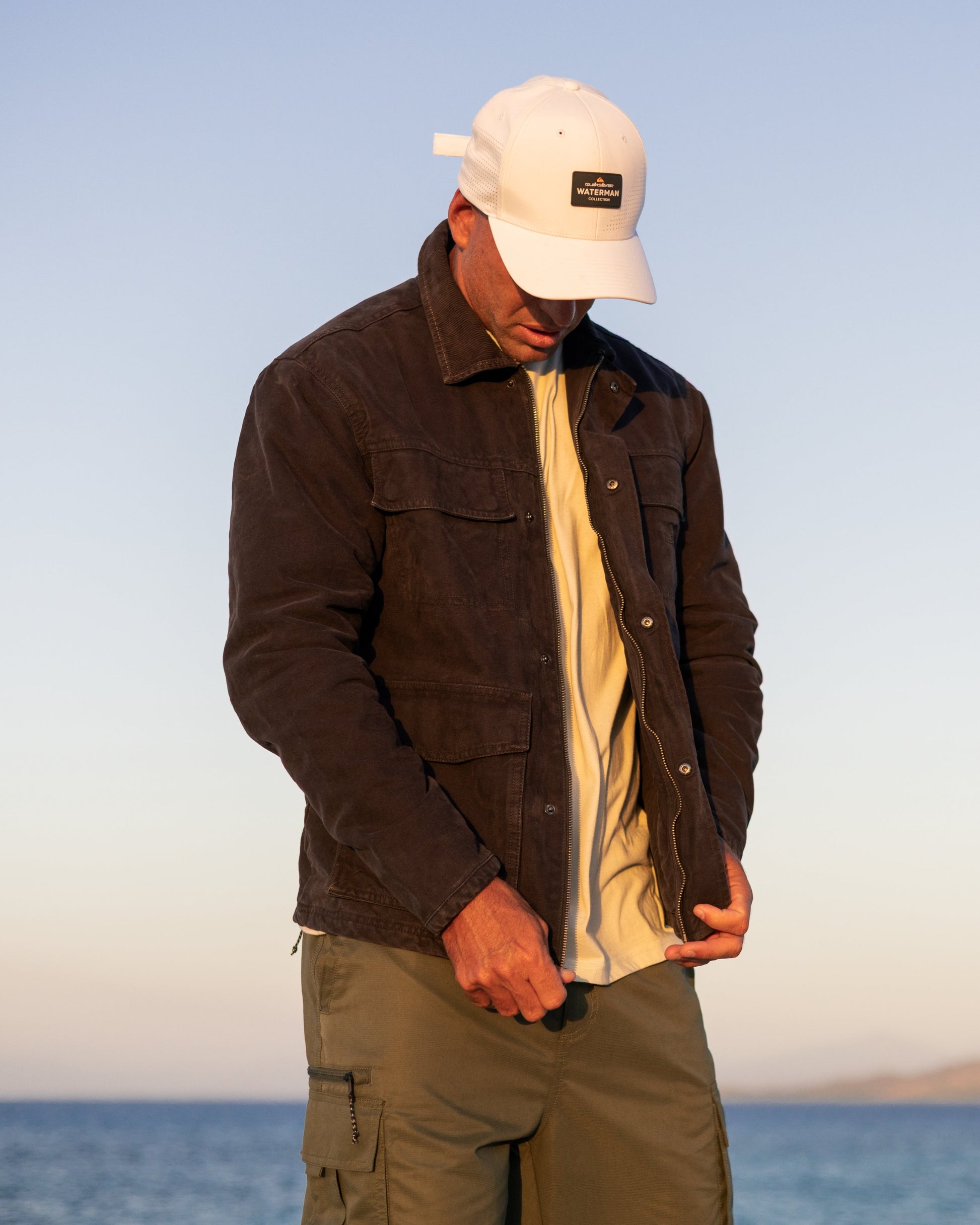 Waterman Refugio Jacket - Phantom - Quick Silver