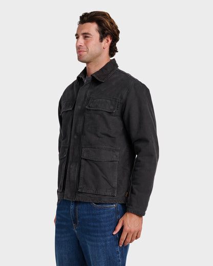 Waterman Refugio Jacket - Phantom - Quick Silver