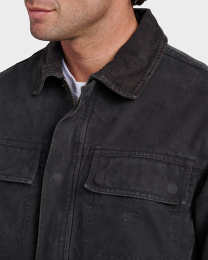 Waterman Refugio Jacket - Phantom - Quick Silver