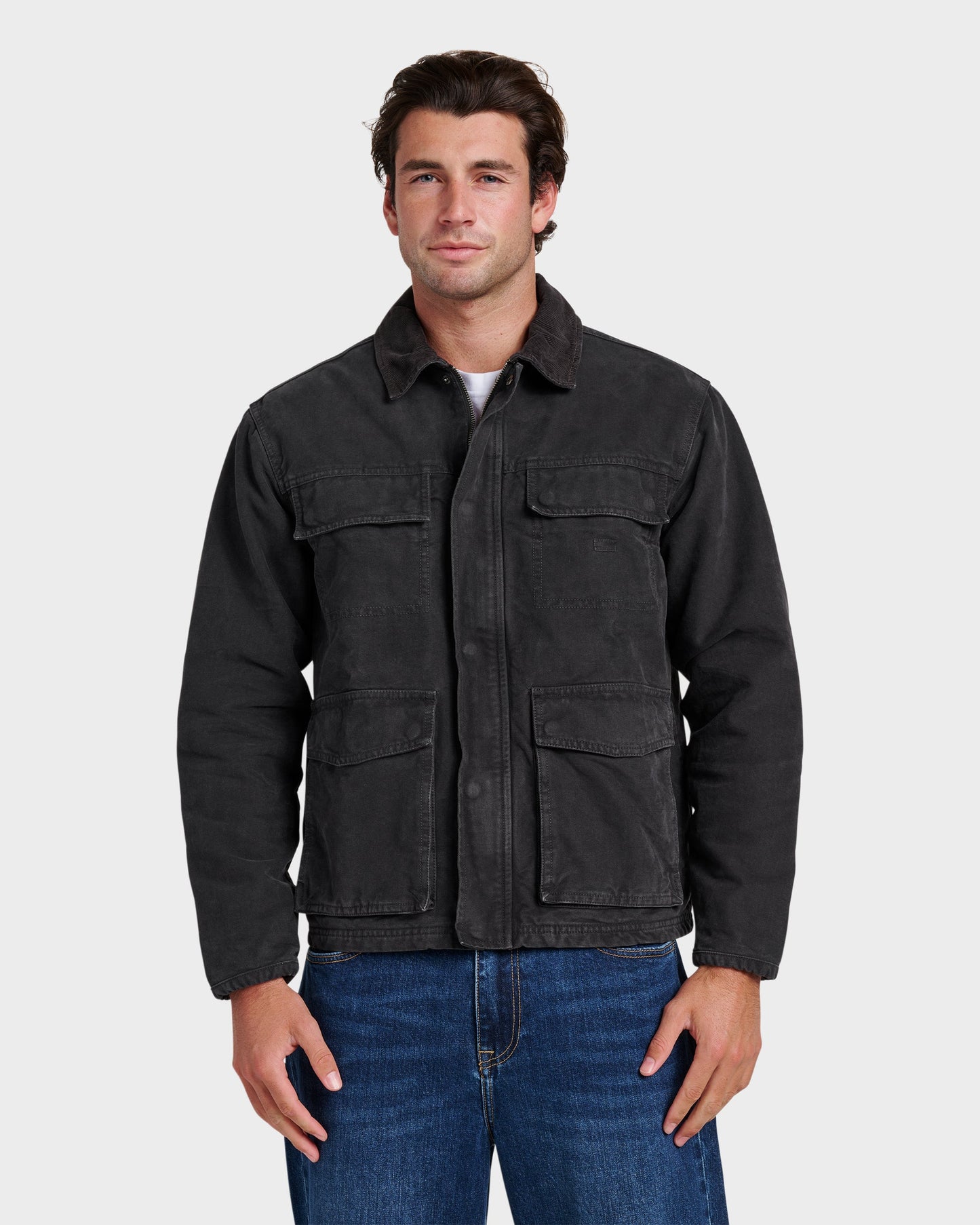 Waterman Refugio Jacket - Phantom - Quick Silver