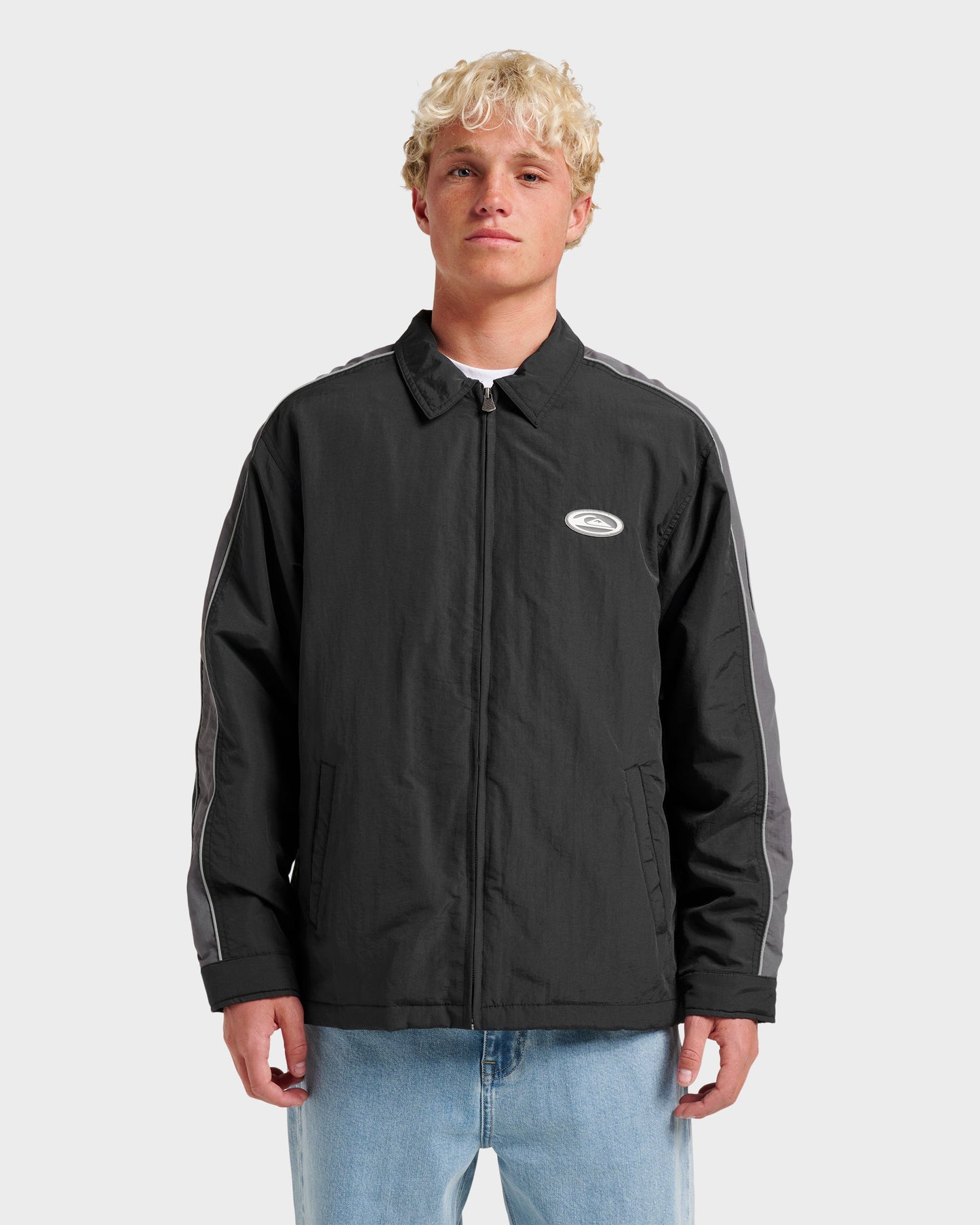 Speedway Station Jacket - Black - Quick Silver