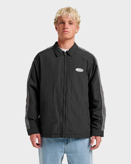 Speedway Station Jacket - Black - Quick Silver