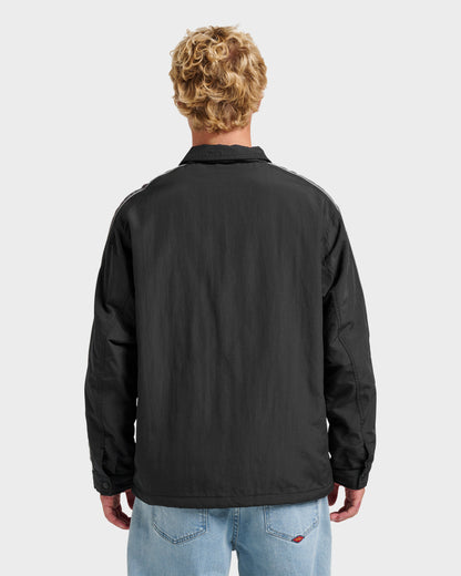 Speedway Station Jacket - Black - Quick Silver