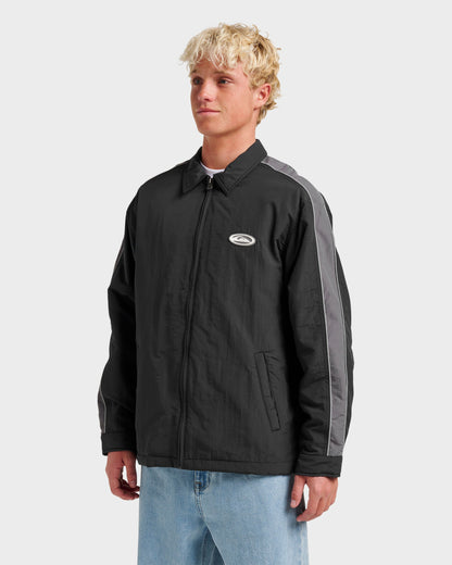 Speedway Station Jacket - Black - Quick Silver