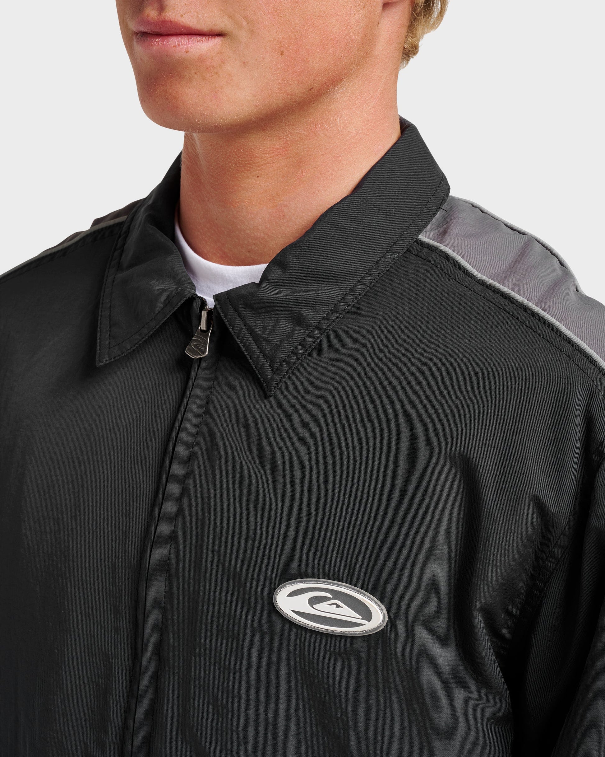Speedway Station Jacket - Black - Quick Silver