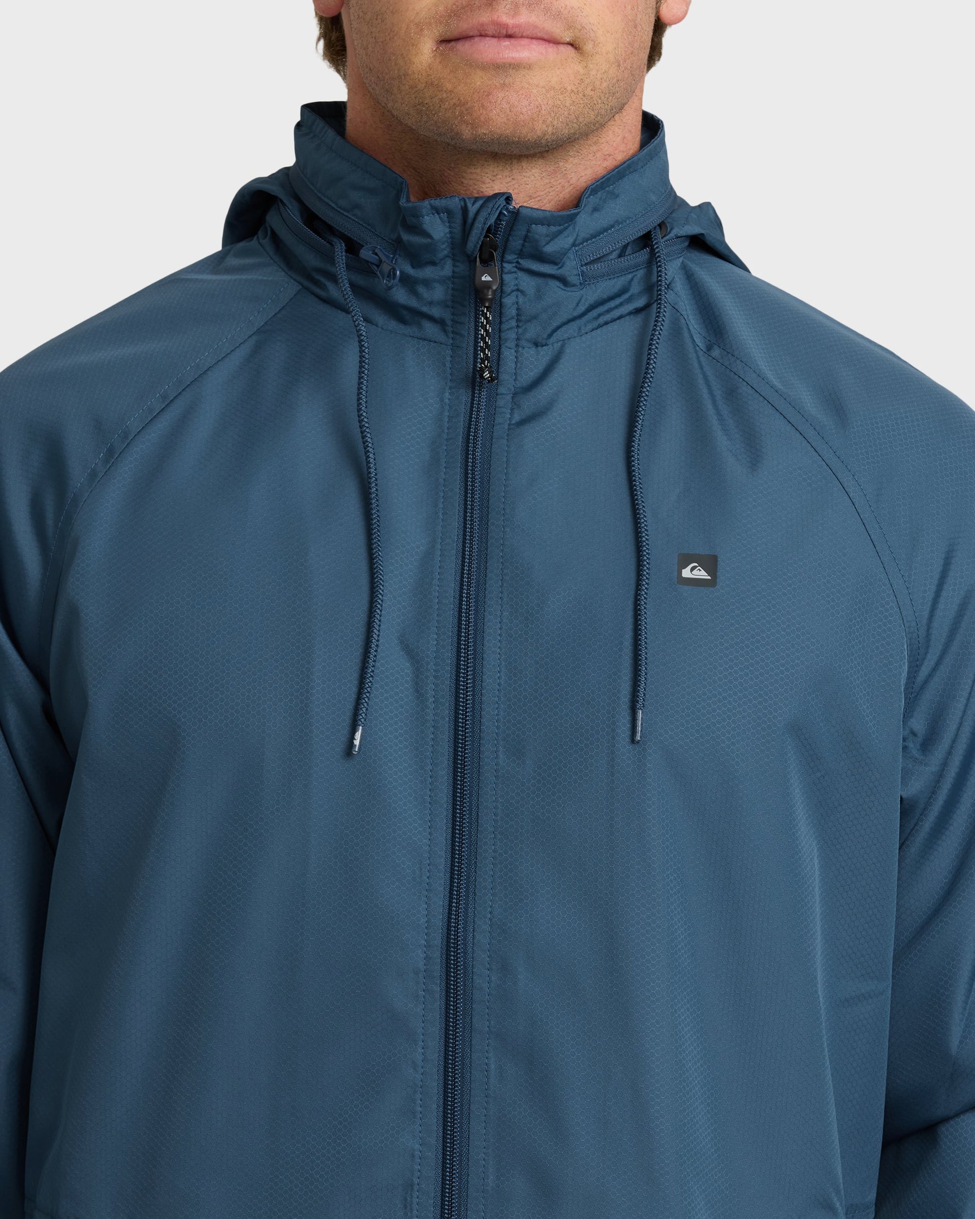 Waterman Shell Shock Water-Resistant Windbreaker - Ensign Blue - Quick Silver