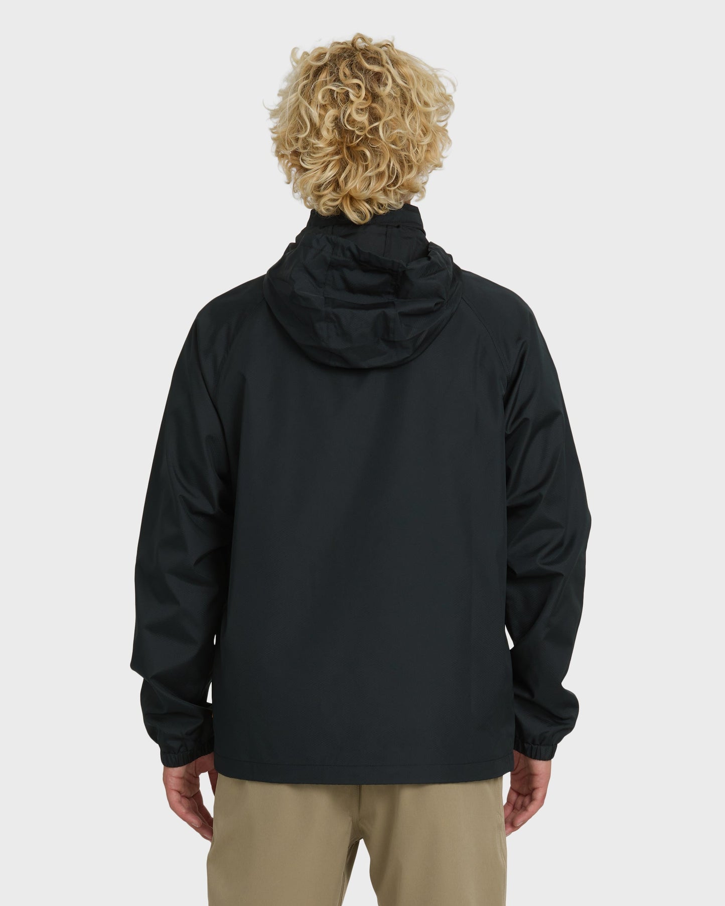 Waterman Shell Shock Water-Resistant Windbreaker - Black - Quick Silver