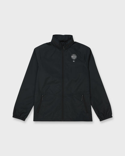 Waterman Shell Shock Water-Resistant Windbreaker - Black - Quick Silver