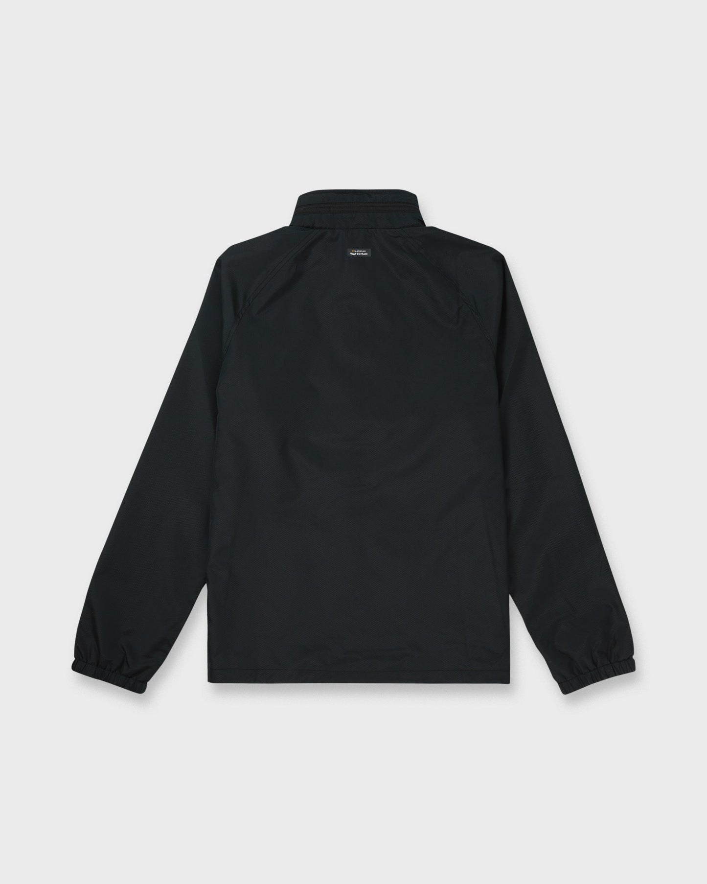 Waterman Shell Shock Water-Resistant Windbreaker - Black - Quick Silver