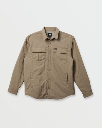 Cold Snap Shacket Jacket - Fallen Rock - Quick Silver