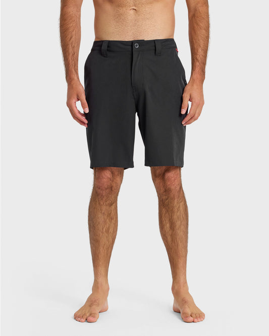 Union Amphibian 20" Hybrid Shorts - Black - Quick Silver