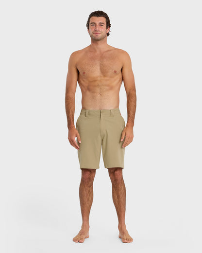 Union Amphibian 20" Hybrid Shorts - Twill - Quick Silver