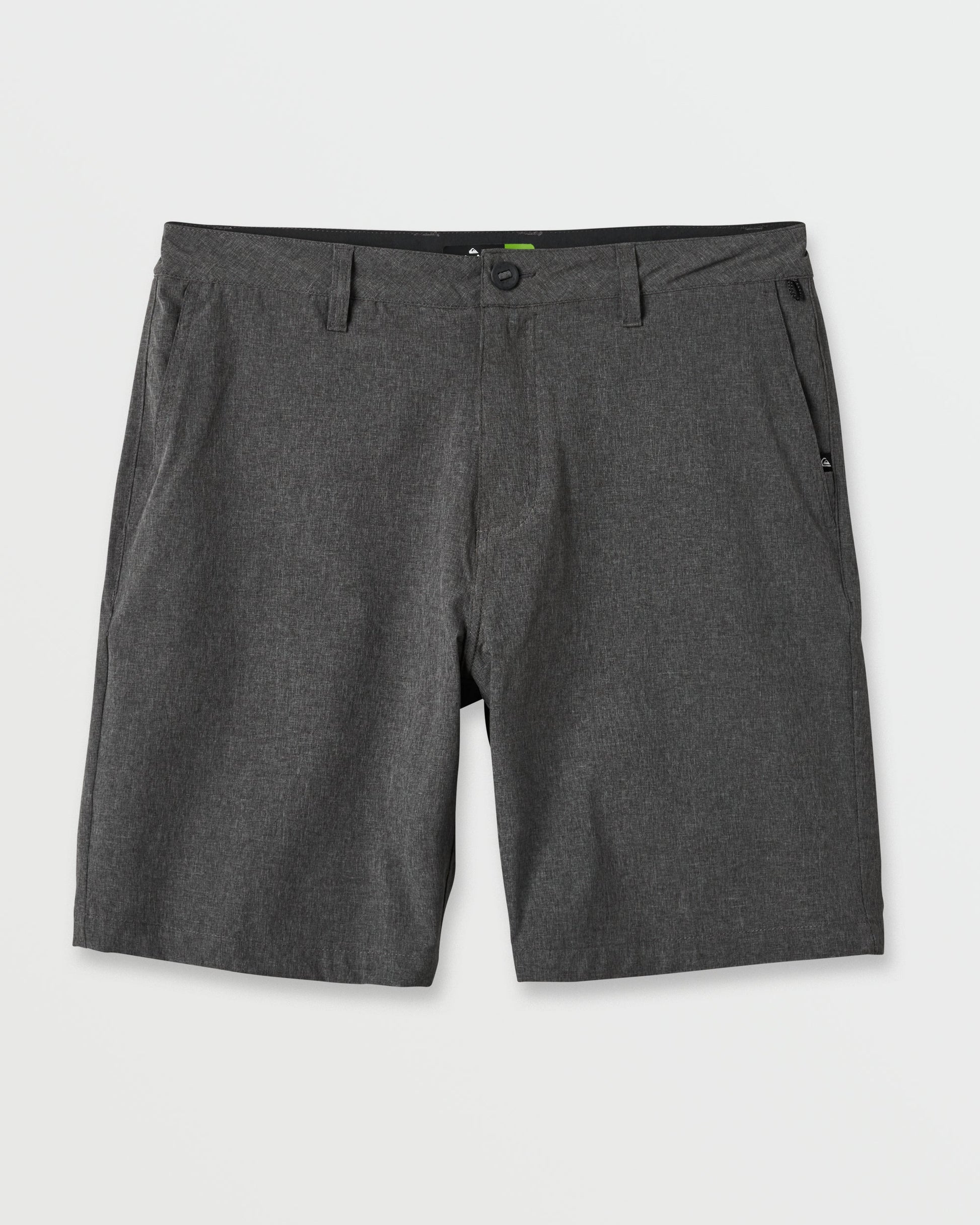 Union Heather 20" Amphibian Hybrid Shorts - Black - Quick Silver