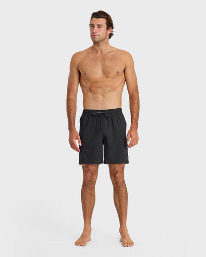 Quick Silver Taxer Amphibian 18" Hybrid Shorts - Black