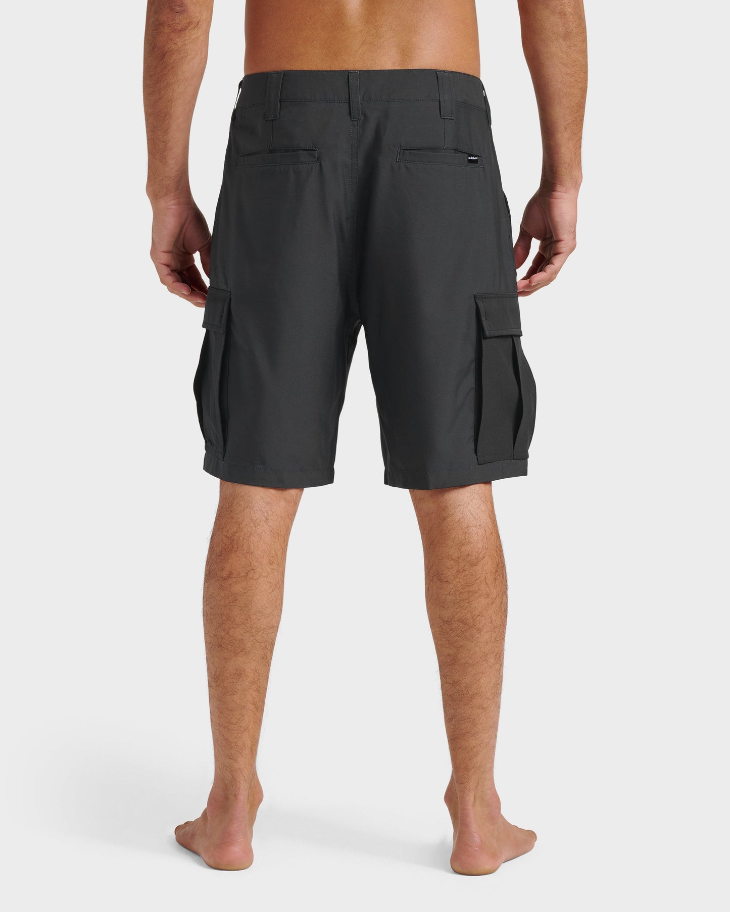 Union Amphibian Cargo 20" Hybrid Short - Black - Quick Silver
