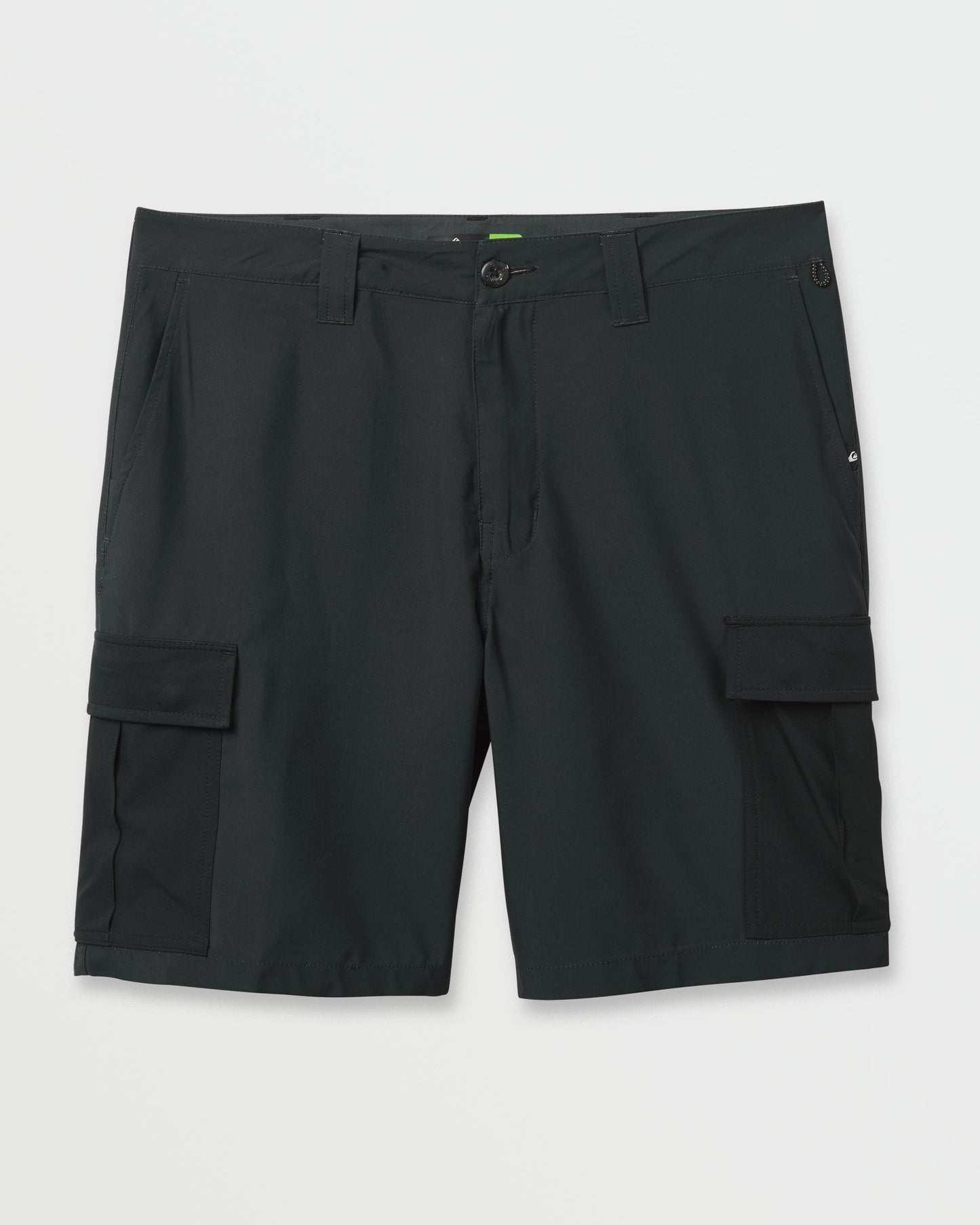 Union Amphibian Cargo 20" Hybrid Short - Black - Quick Silver