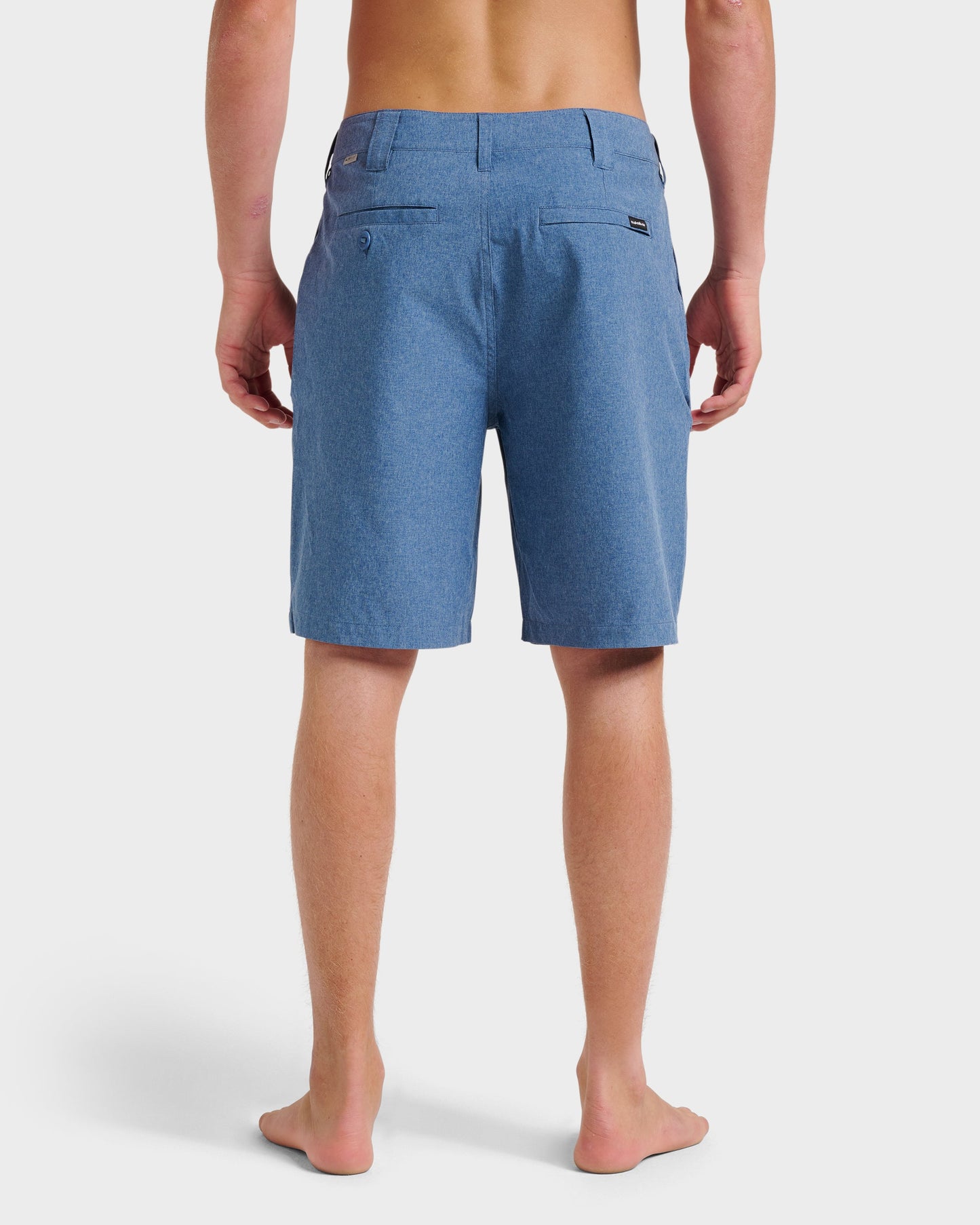 Union Heather 20" Amphibian Hybrid Shorts - Indigo Mist - Quick Silver