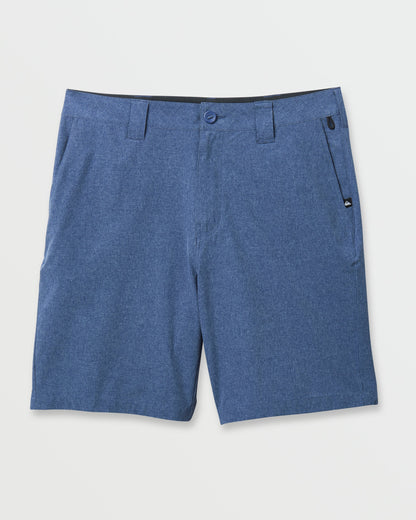 Union Heather 20" Amphibian Hybrid Shorts - Indigo Mist - Quick Silver