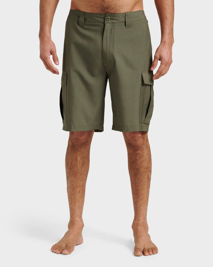 Union Amphibian Cargo 20" Hybrid Short - Grape Leaf - Quick Silver