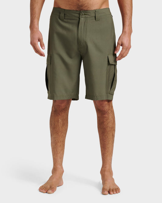 Union Amphibian Cargo 20" Hybrid Short - Grape Leaf - Quick Silver