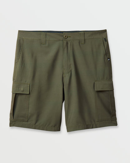 Union Amphibian Cargo 20" Hybrid Short - Grape Leaf - Quick Silver