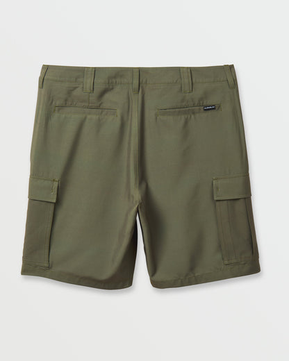 Union Amphibian Cargo 20" Hybrid Short - Grape Leaf - Quick Silver