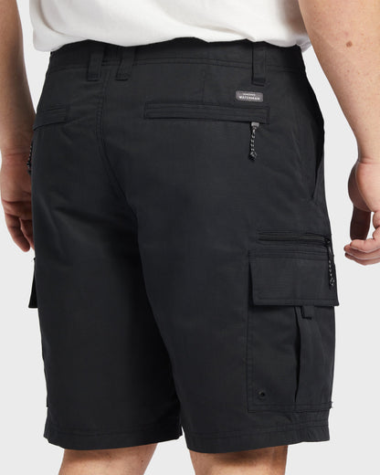 Waterman Maldive Atoll 20" Cargo Shorts - Black - Quick Silver