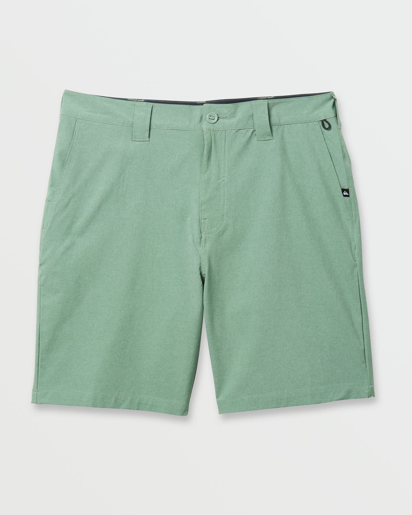Union Heather 20" Amphibian Hybrid Shorts - Granite Green - Quick Silver
