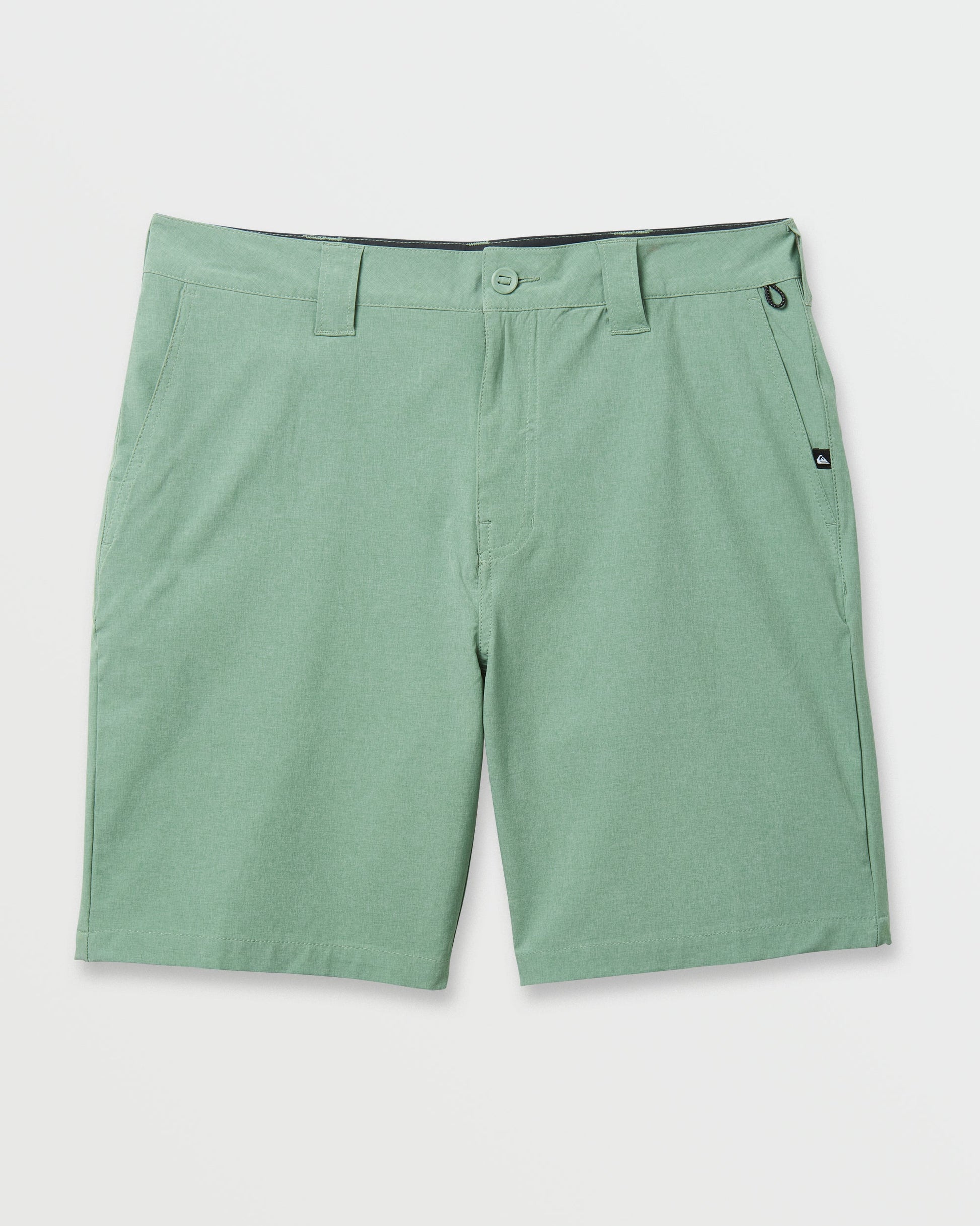 Union Heather 20" Amphibian Hybrid Shorts - Granite Green - Quick Silver